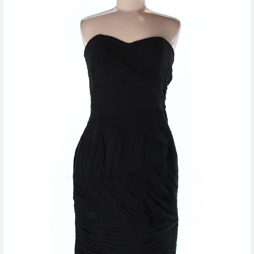 Shoshanna Black Strapless Dress